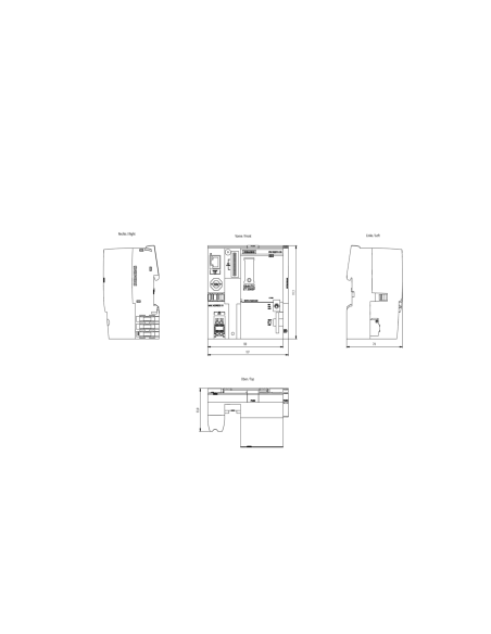 SIEMENS SIMATIC S7-1500 CPU 1512SP F-1 PN - 6ES7512-1SM03-0AB0