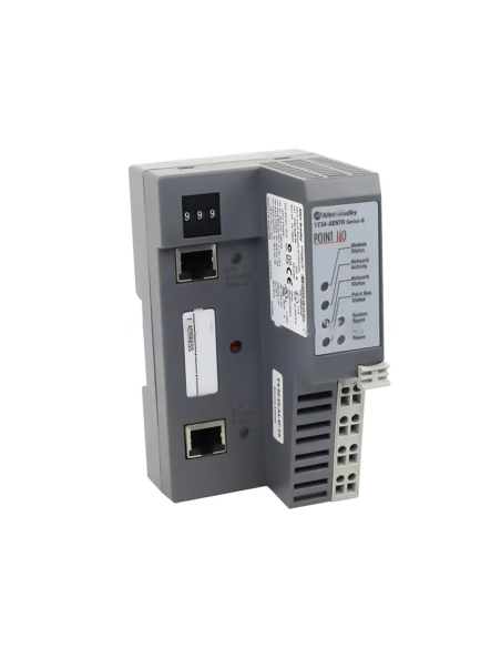 Dual-Port EtherNet/IP POINT I/O ADAPTER - 1734-AENTR (Verpackung nicht enthalten)