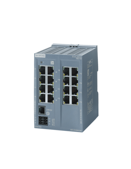 VERWALTBARER SWITCH 16X 10/100 Mbit/s RJ45 SIEMENS SCALANCE XB216 – 6GK5216-0BA00-2AB2