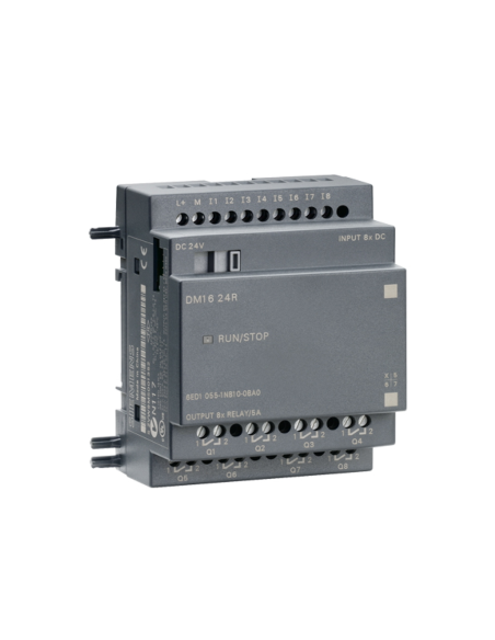 DIGITALES ERWEITERUNGSMODUL SIEMENS LOGO! DM16 24R 4 HP 8DI/8DO – 6ED1055-1NB10-0BA0