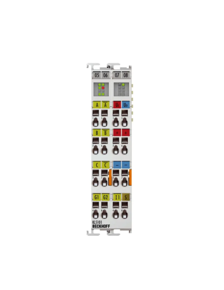 1-KANAL-BUS-TERMINAL FÜR INKREMENTAL-ENCODER, 5 V DC, DIFF, RS422, TTL, 1 MHz, BECKHOFF – KL5101