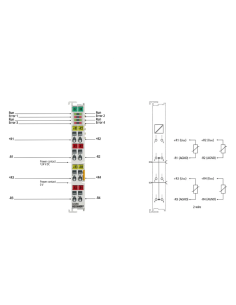 EL3204 – Moduł temperatury 4x RTD Beckhoff EtherCAT 2
