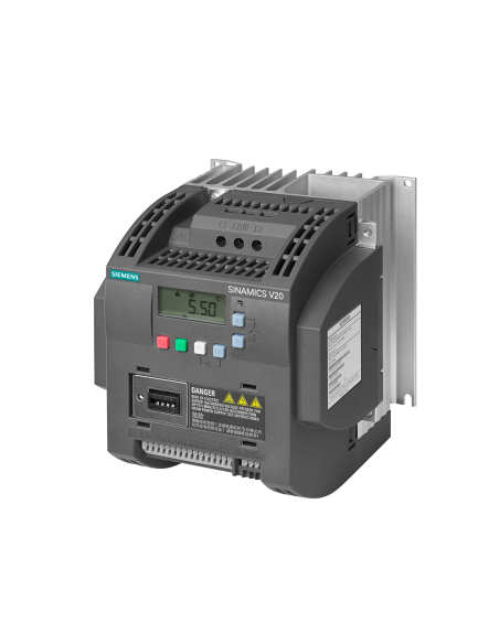 SIEMENS WECHSELRICHTER SINAMICS V20 4 KW - 6SL3210-5BE24-0UV0