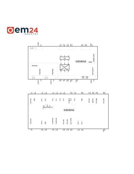SIEMENS WECHSELRICHTER SINAMICS G120C 3KW - 6SL3210-1KE17-5AF1
