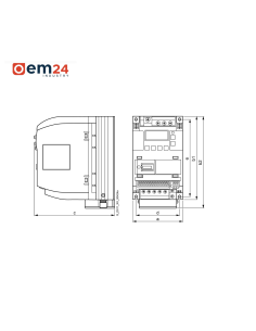 SIEMENS SINAMICS V20 550W WECHSELRICHTER - 6SL3210-5BE15-5UV0 2