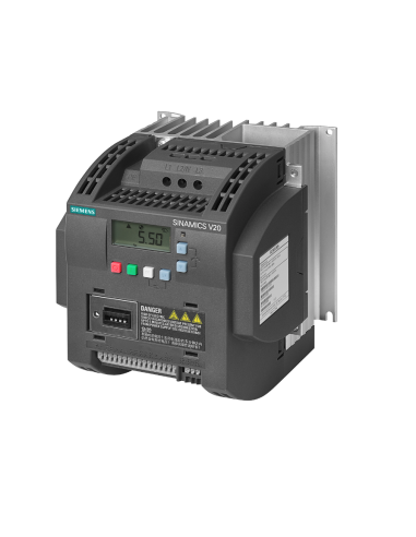 SIEMENS WECHSELRICHTER SINAMICS V20 3KW - 6SL3210-5BE23-0CV0