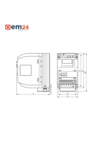 SIEMENS WECHSELRICHTER SINAMICS V20 11KW - 6SL3210-5BE31-1CV0