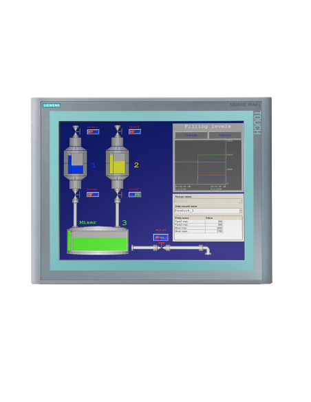 SIEMENS SIMATIC BASIC HMI PANEL TP1500 BASIC COLOUR PN 15" - 6AV6647-0AG11-3AX0